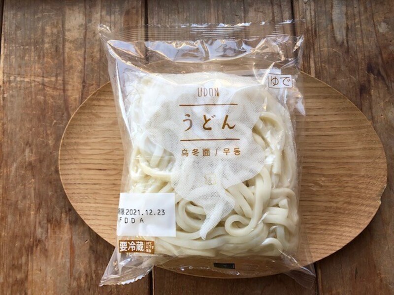 ローソンの「手打ち式うどん」