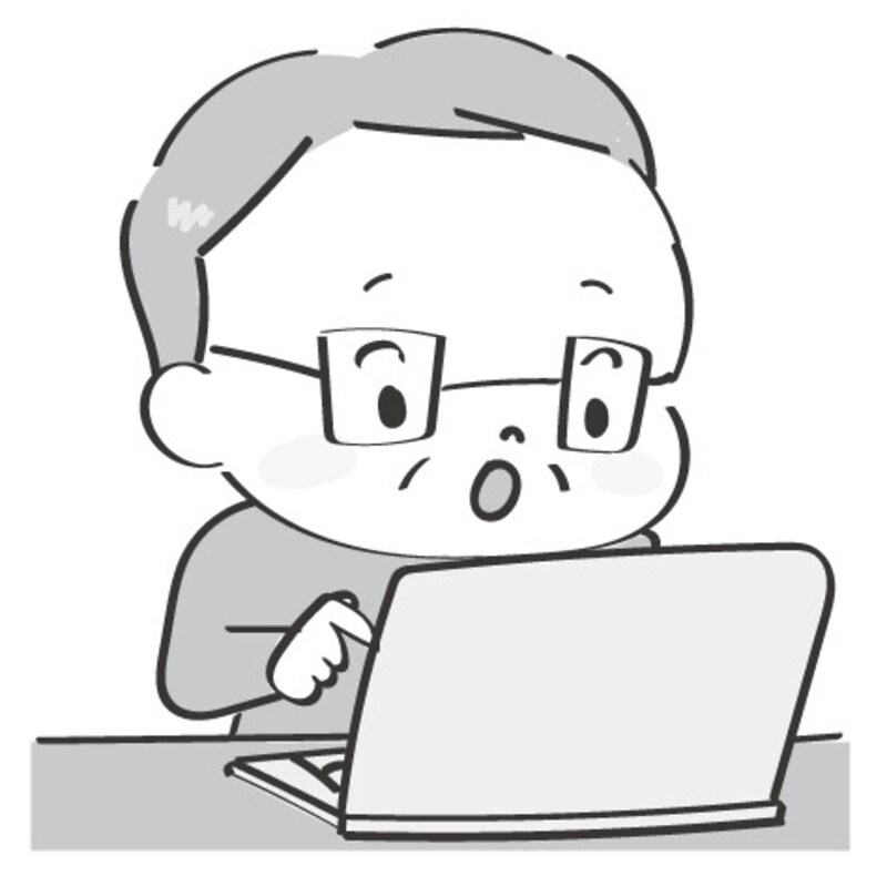 イラスト,無料,パソコン,デジタル,スマホ,タブレット,白黒