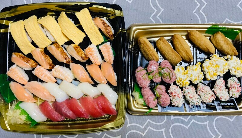 50貫が2つのパッケージに