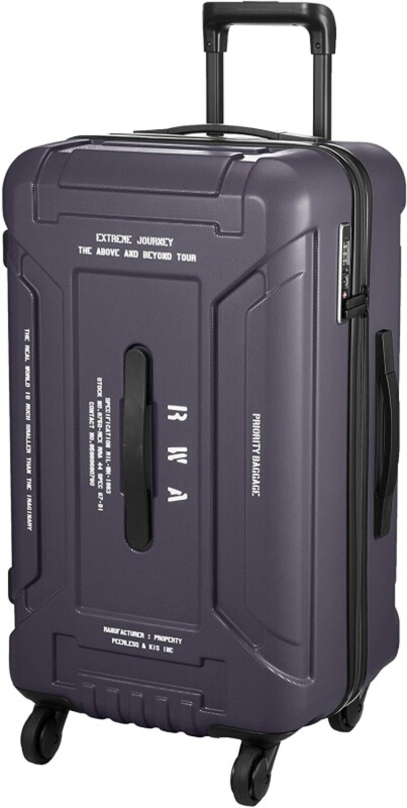 「RWA extreme zipper suitcase」