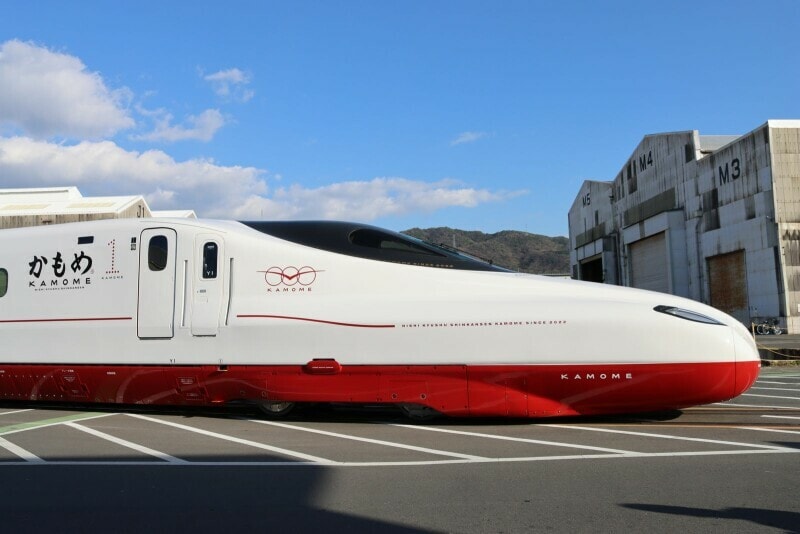 JR九州 西九州新幹線 かもめ N700S 水戸岡鋭治 直筆サイン画