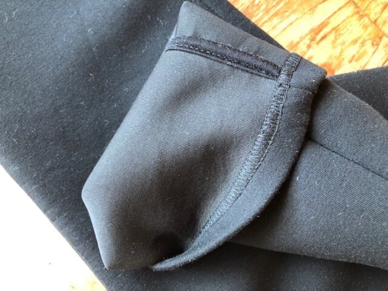 裏起毛ではないけれど暖かい