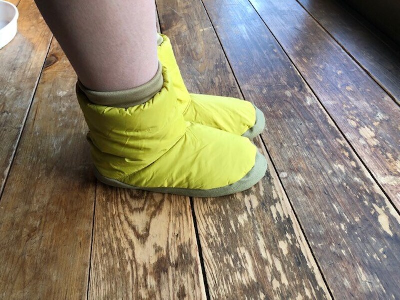 足首もしっかり覆う