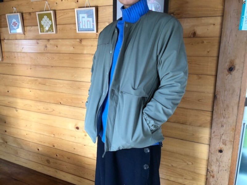 サッと着られる上着