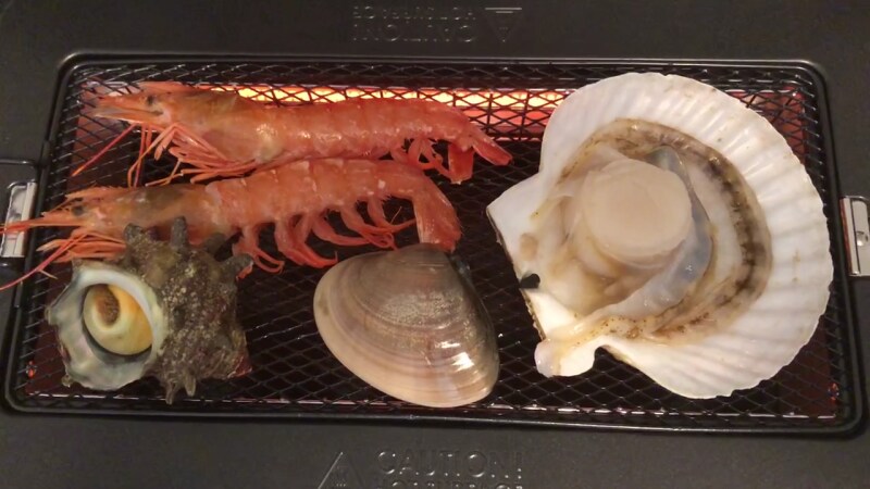 海鮮を焼く「浜焼き」が特に楽しかったです