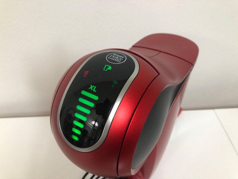 抽出量だけでなく、温度の変更もできるようになっています