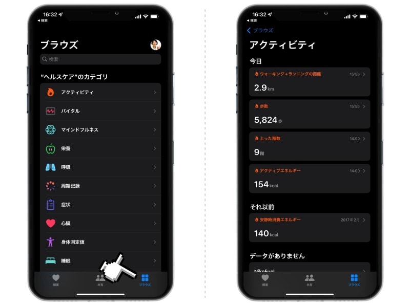 ヘルスケアで家族と健康状態を共有する方法