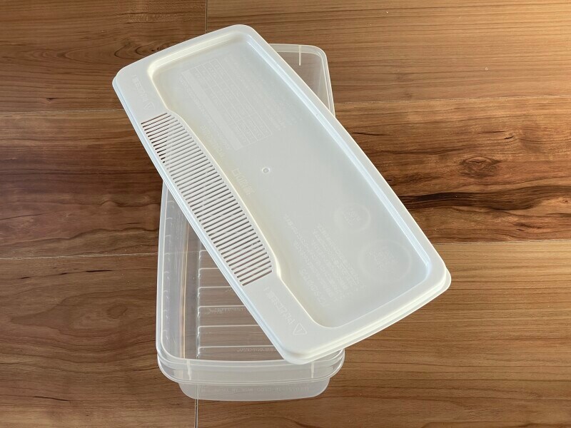 ダイソーの電子レンジ調理器　パスタ（大容量）