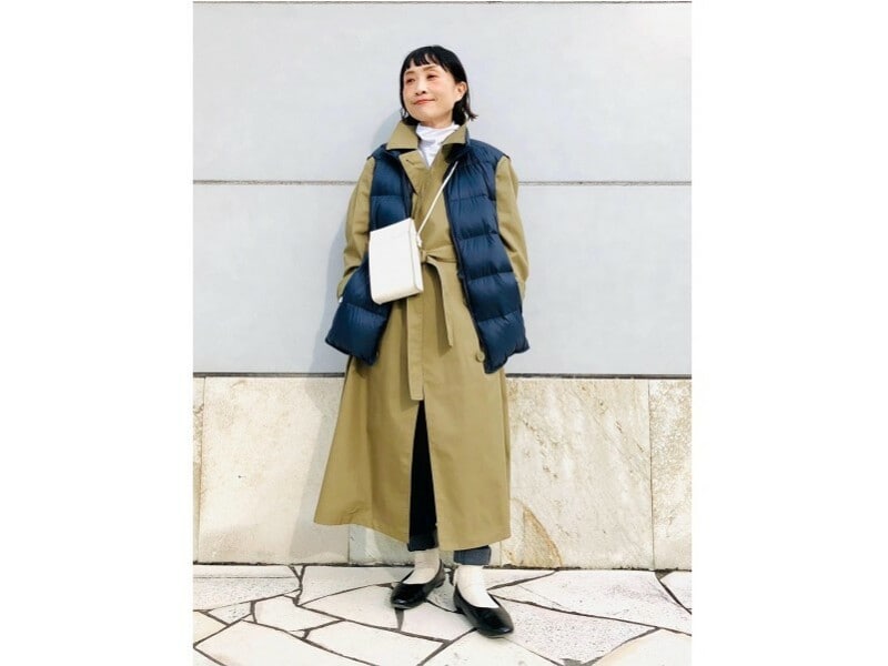 ダウンベストやタートルネックを効果的に使って寒さ対策を　出典：StyleHint