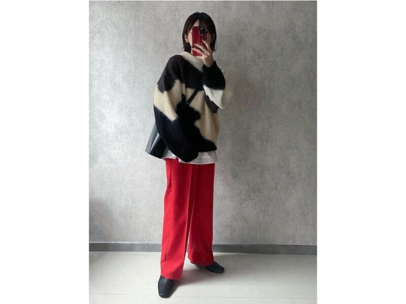 マンネリしてきた冬コーデの差しアイテムにぴったり　出典：WEAR