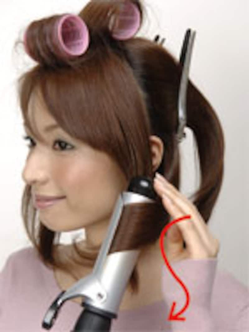 バックサイドの巻き方２