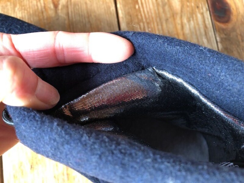 裏アルミ加工になっている