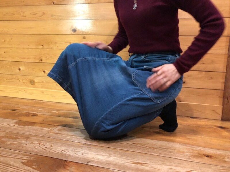 トレッチがきいていて座りやすい