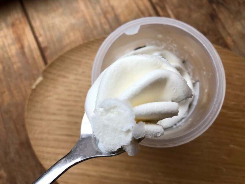 本格的なソフトクリームの味
