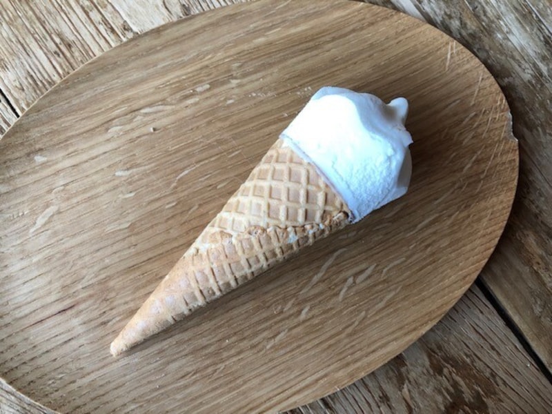 コーン部分がサクサク