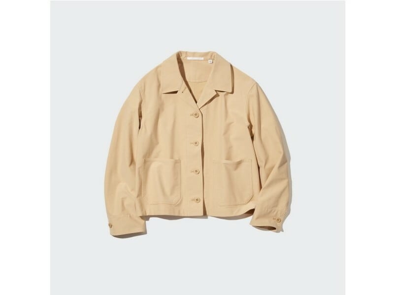 ユニクロ ジャージーショートジャケット 2990円(税込)