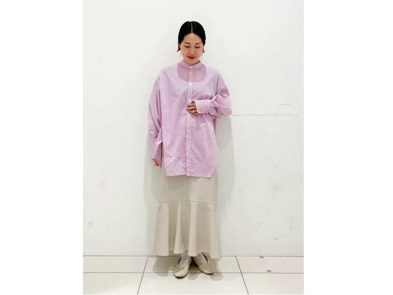 シルエットが特徴的なマーメイドスカートはバランスも大切 出典:WEAR