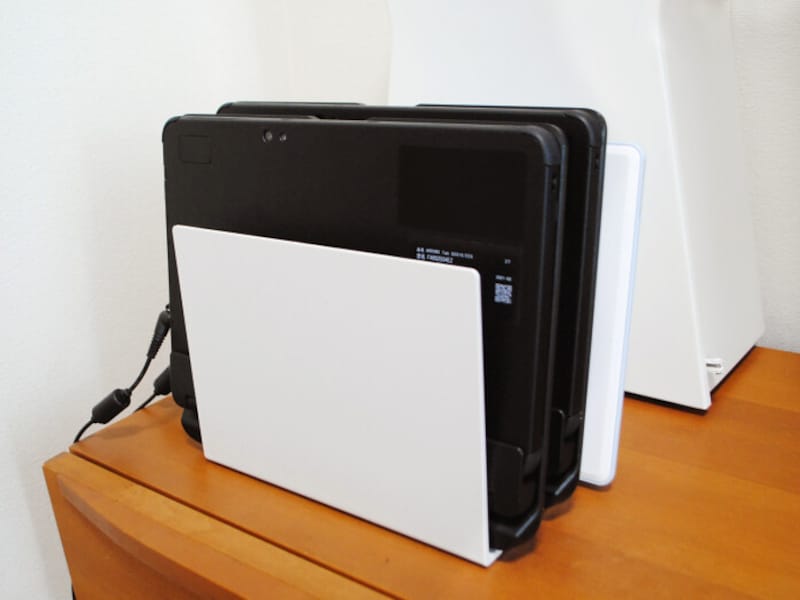 タブレットの充電＆収納方法
