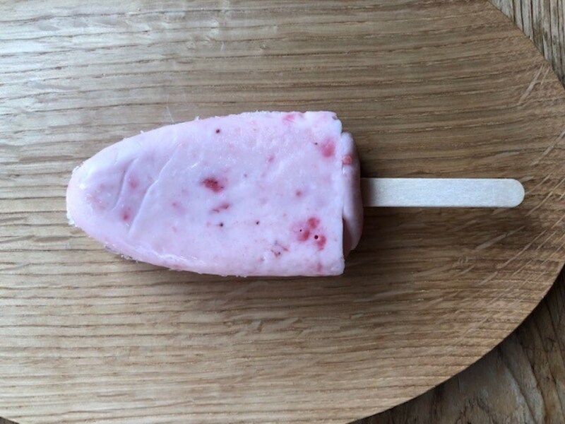 アイスの中にも果肉たっぷり