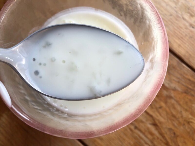 アロエの果肉たっぷり