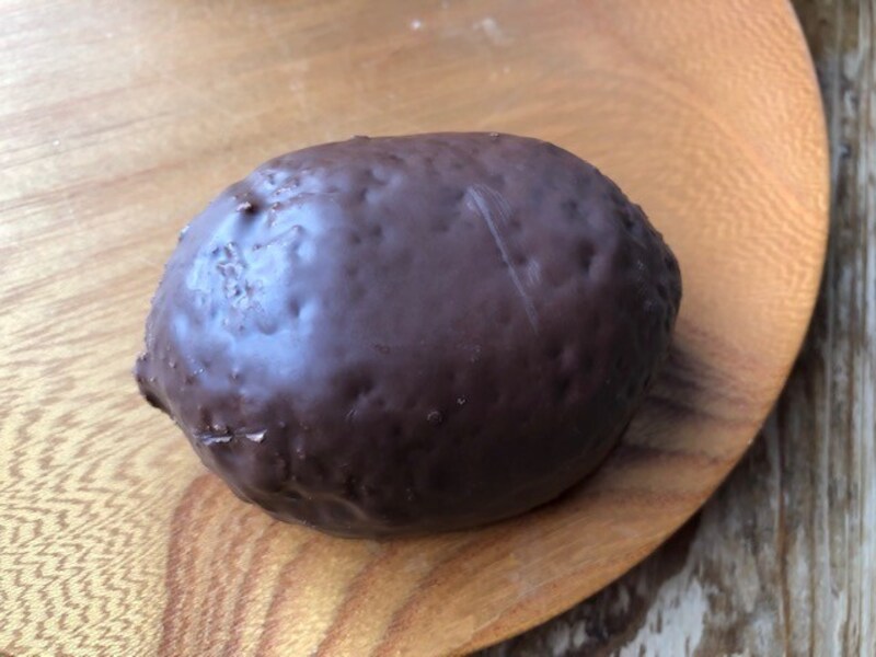 チョコレートでコーティング