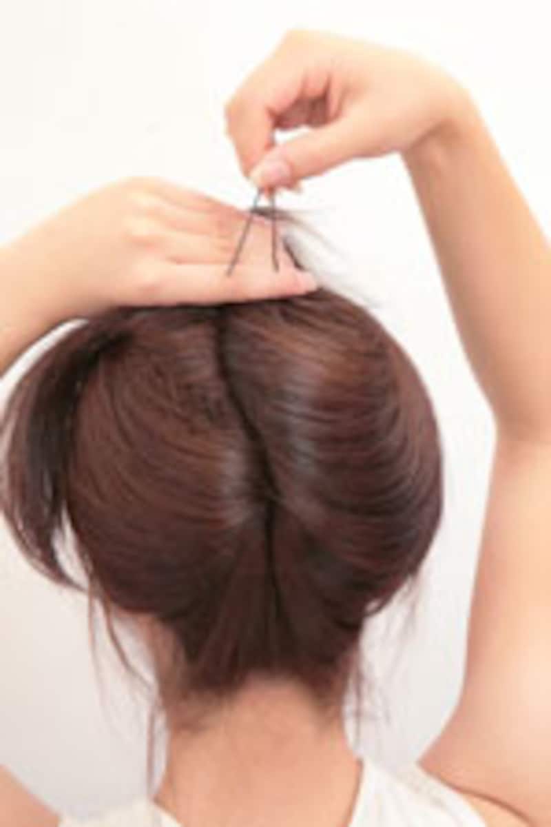 アンダー巻きアレンジ