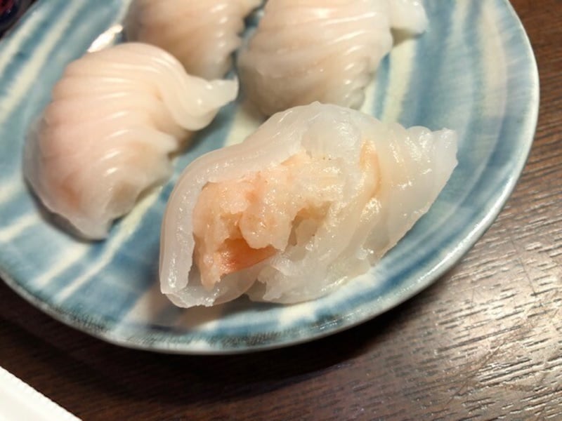 海老はプリプリ