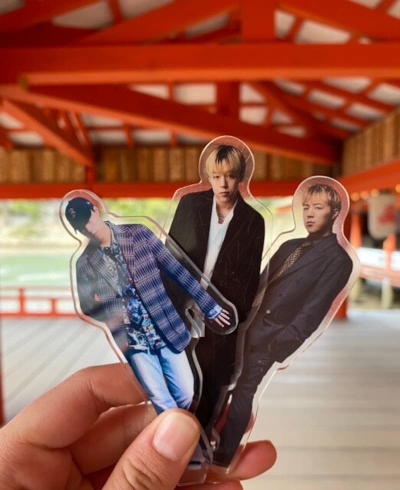 推しと共に旅行をする