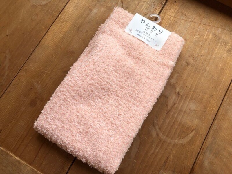 ふんわりごこち（弱撚糸）　あぜ織りフェイスタオル