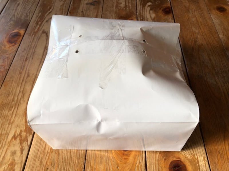 直径20cm以上のセイロを梱包