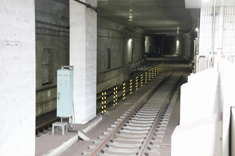 分岐線用トンネル