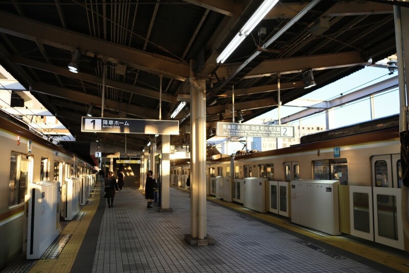 新木場駅ホーム