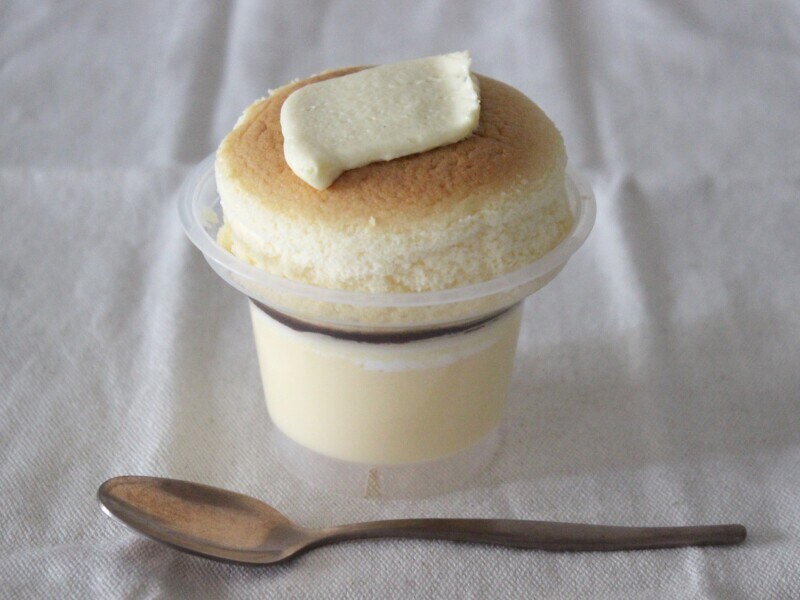 ホットケーキなスフレ・プリン
