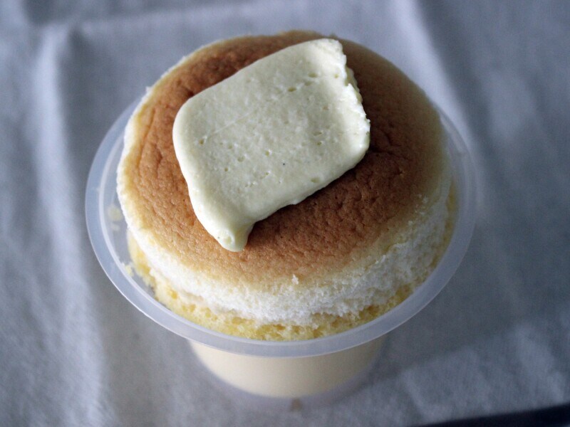 ホットケーキなスフレ・プリン