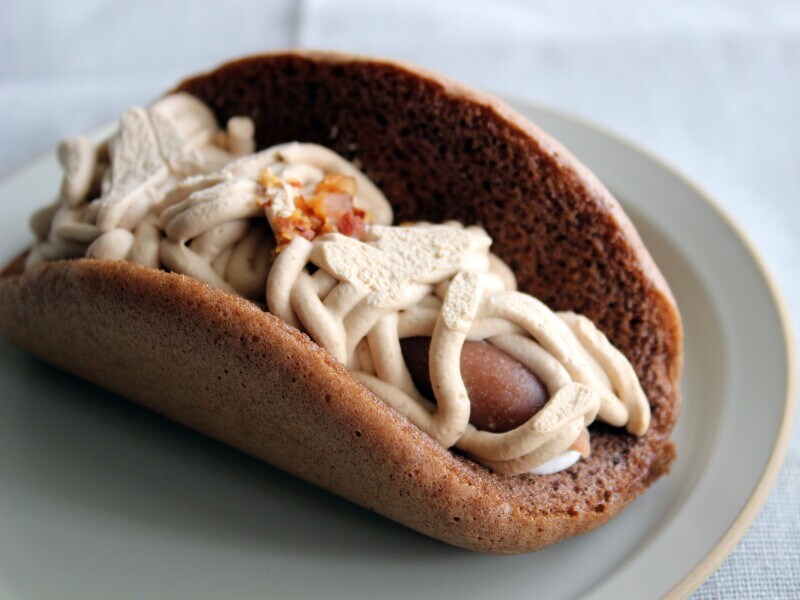 ふわふわケーキオムレットモンブラン