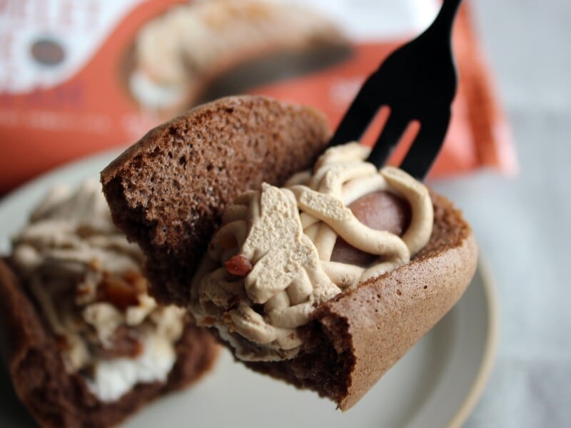 ふわふわケーキオムレットモンブラン