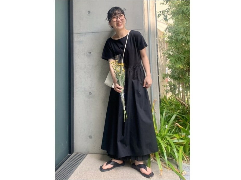 下にプリーツスカートを重ねてさらにボリュームを強調しても◎ 出典:WEAR