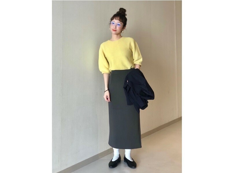 着た時のきれいなシルエットも3Dニットならでは 出典:StyleHint