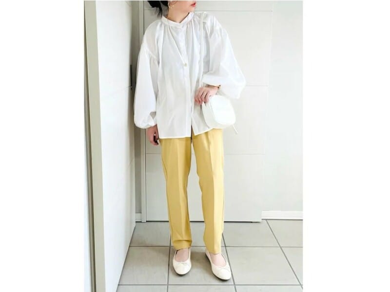 ふんわり感のあるバルーン袖は甘めな雰囲気に 出典:WEAR