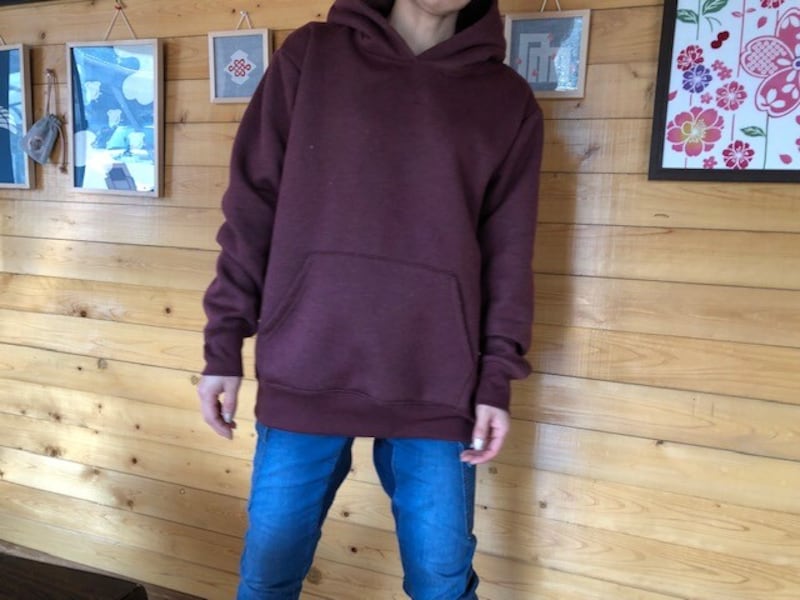 身長160cmの女性着用