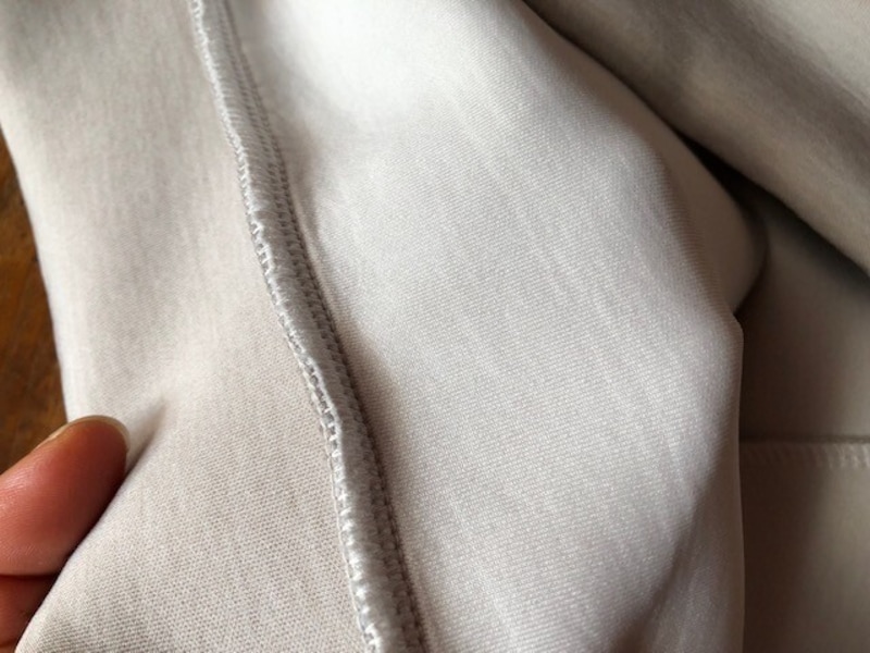 裏起毛ではない