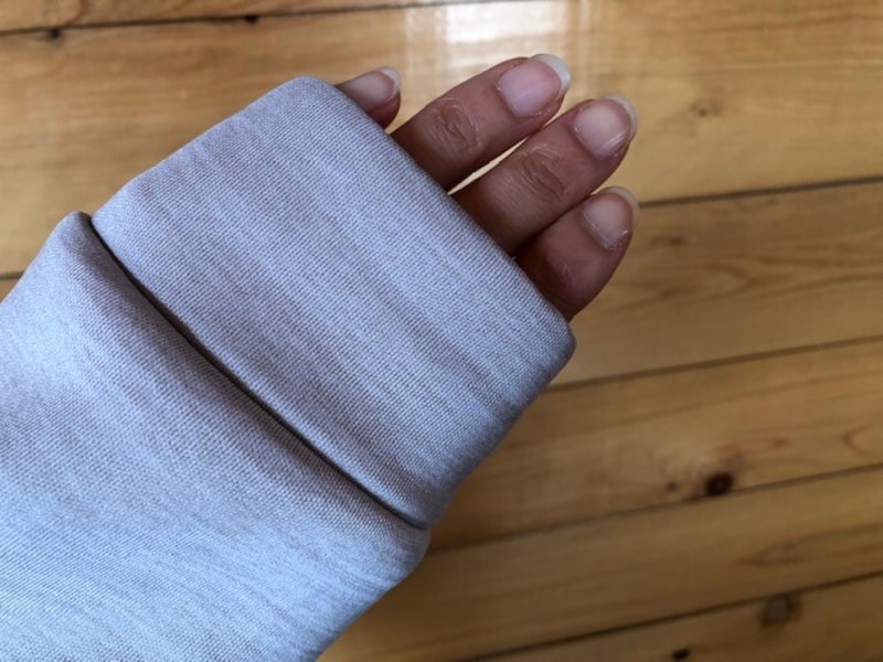 袖口もスッキリ