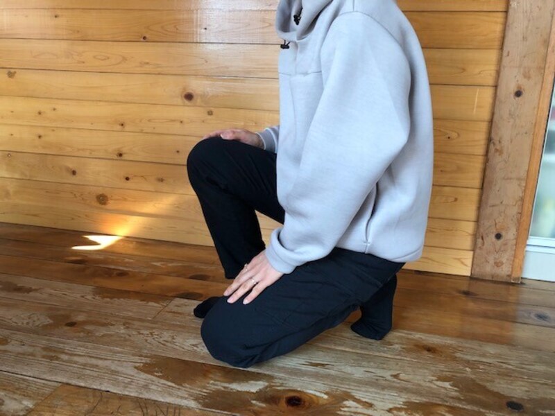 立ったり座ったりするのも楽