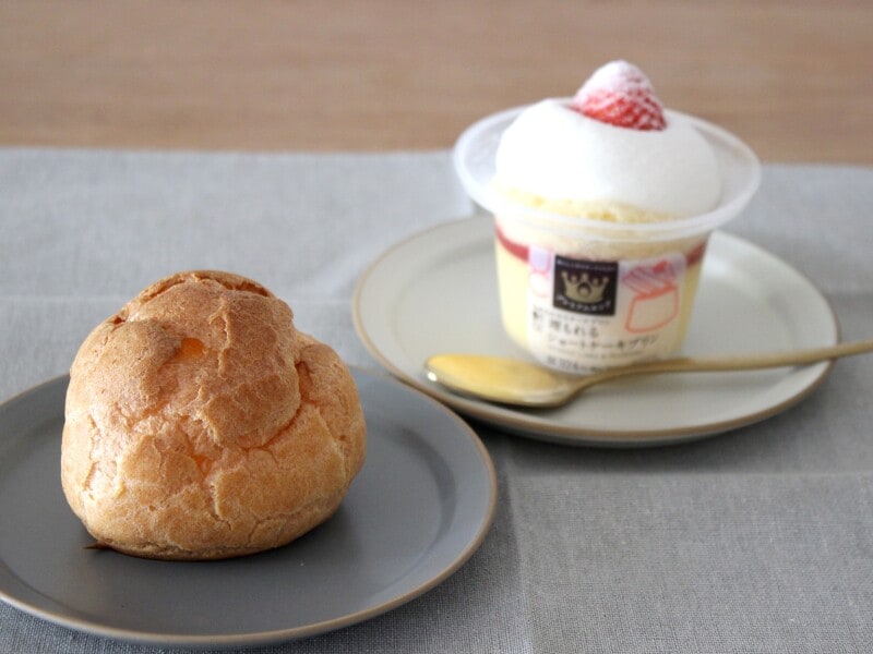 ローソンのカスタードスイーツ