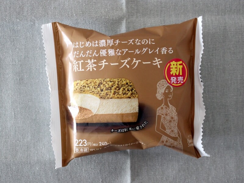紅茶チーズケーキ