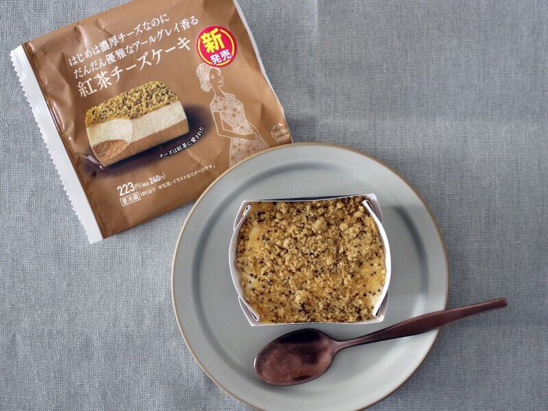 紅茶チーズケーキ