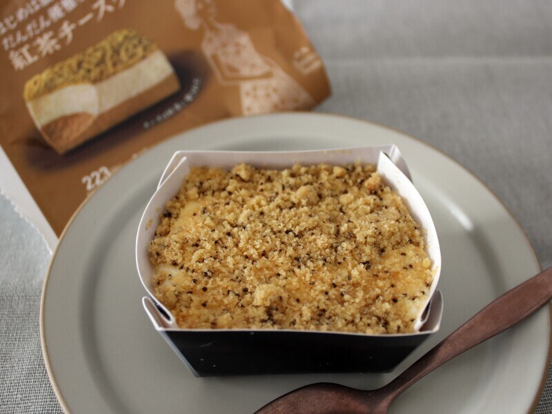 紅茶チーズケーキ