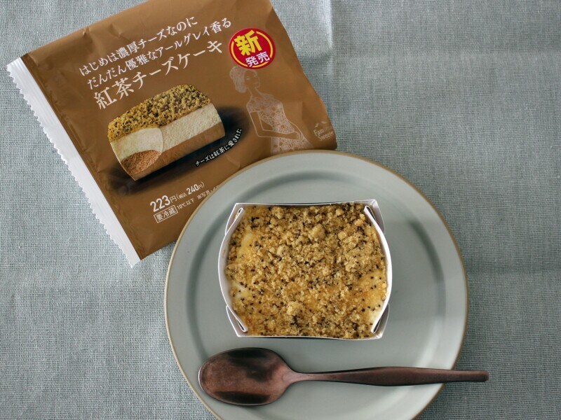 紅茶チーズケーキ