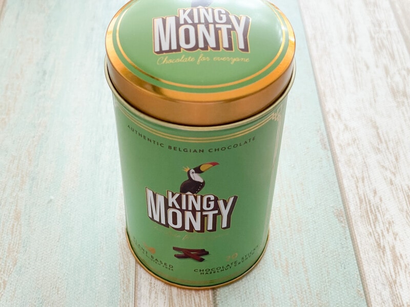 キングモンティ　ライスミルクチョコスティック　ヘーゼルナッツクランチ