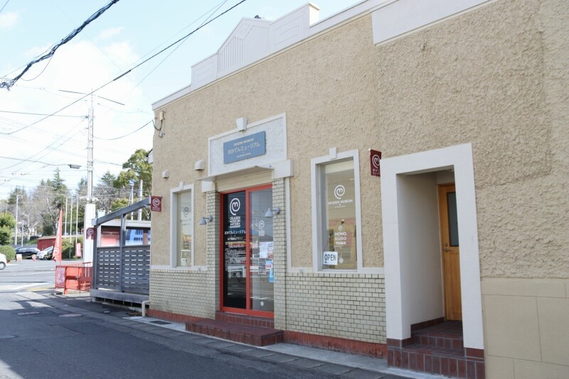 おかでんミュージアムの入口